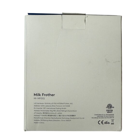 Miroco Electric Milk Frother MI-MF001 For Foam & Steamed Milk With Lid & Base - Picture 2 of 7